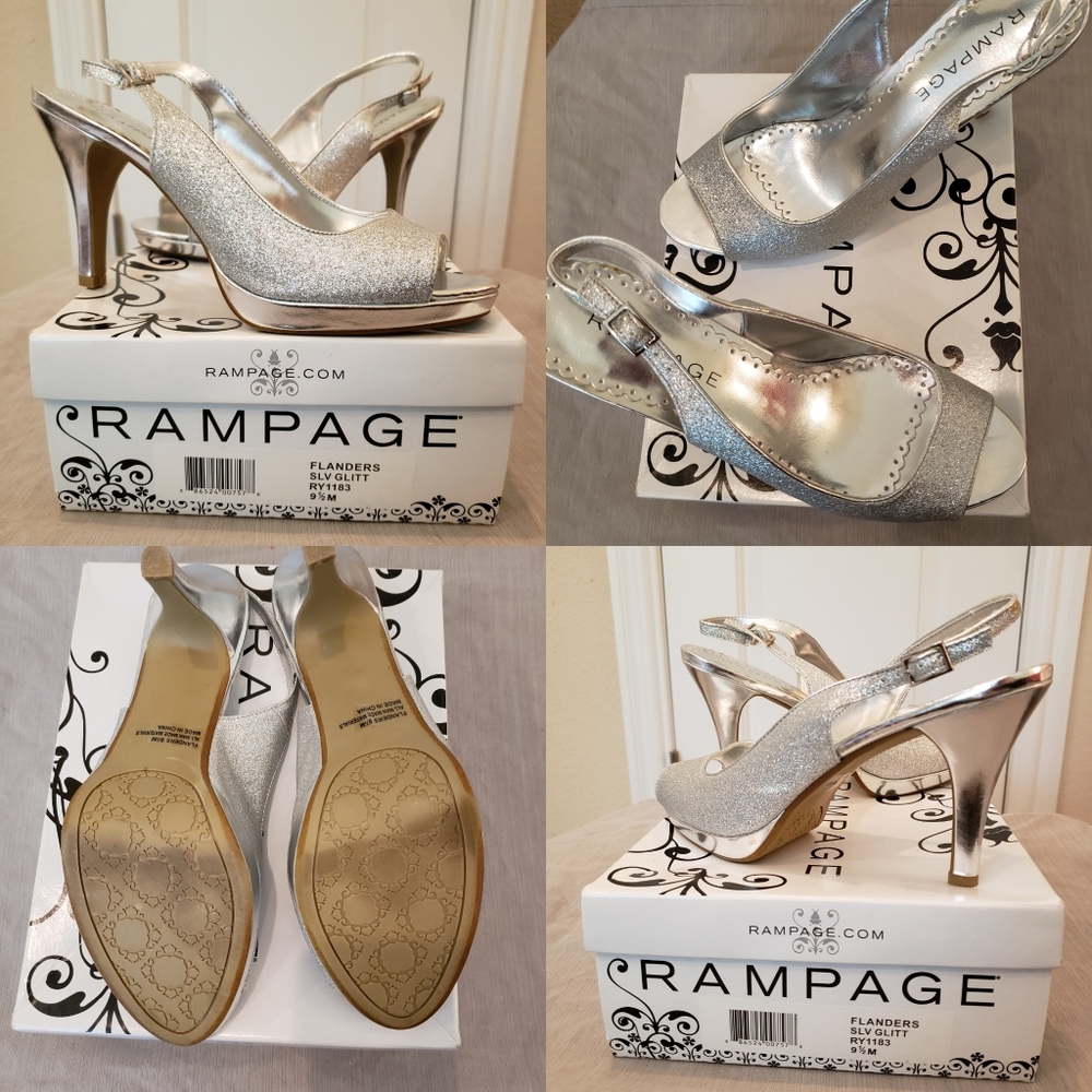Rampage "Flanders" Glam Heels- Size 9.5